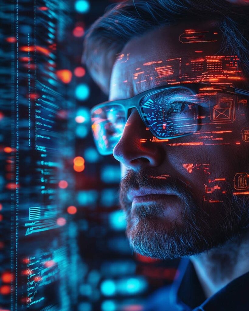 customer service automation agent helping a customer