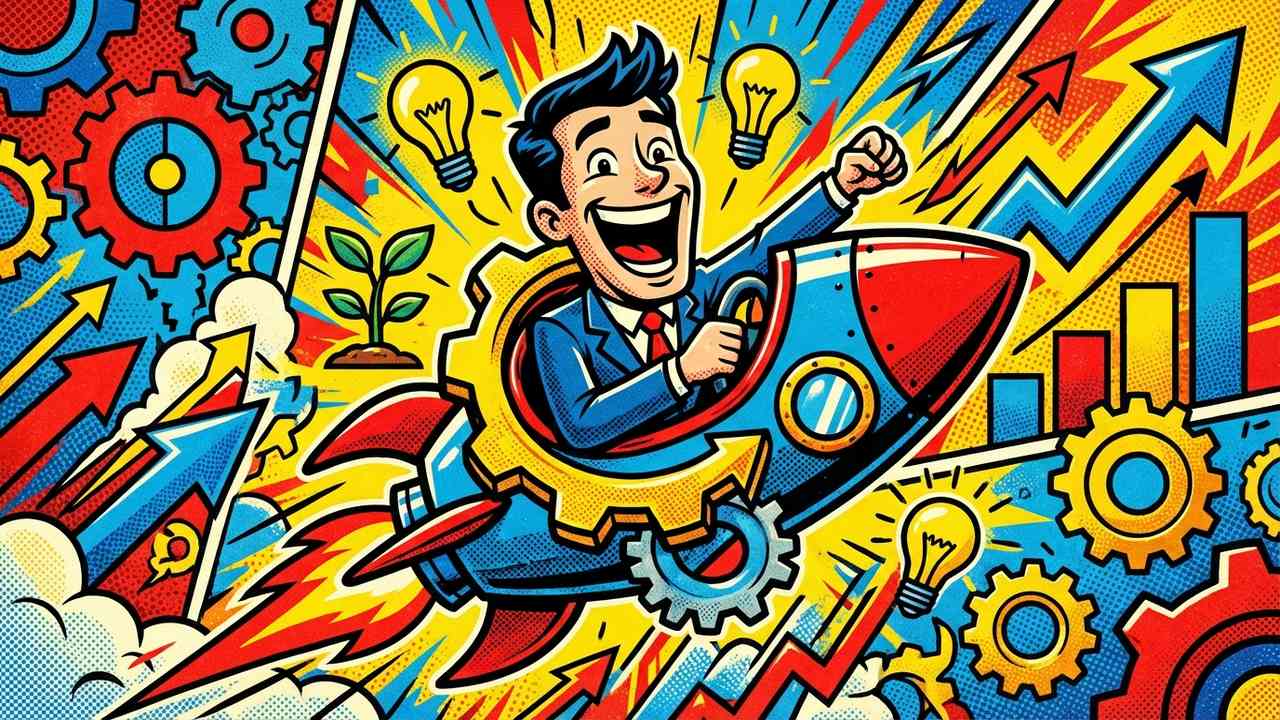 Banking on AI: A Strategic Blueprint for GCC Financial Services 2 An abstract visual depicting upward trending graphs and interconnected digital nodes, symbolizing growth and innovation.