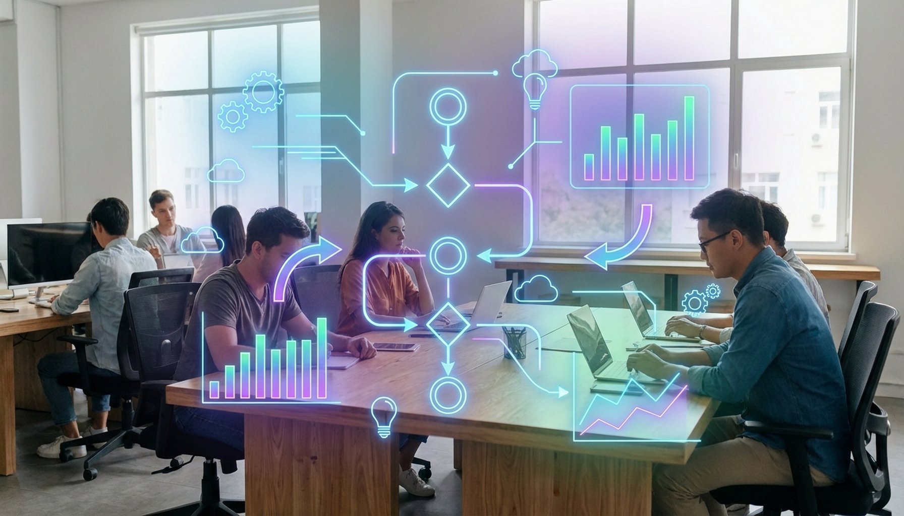 AI Agents & Chatbots for Business UAE & GCC: The Complete 2026 Guide to ROI & Implementation 3 Visual metaphor of a business roadmap with key AI implementation milestones for UAE and GCC businesses.