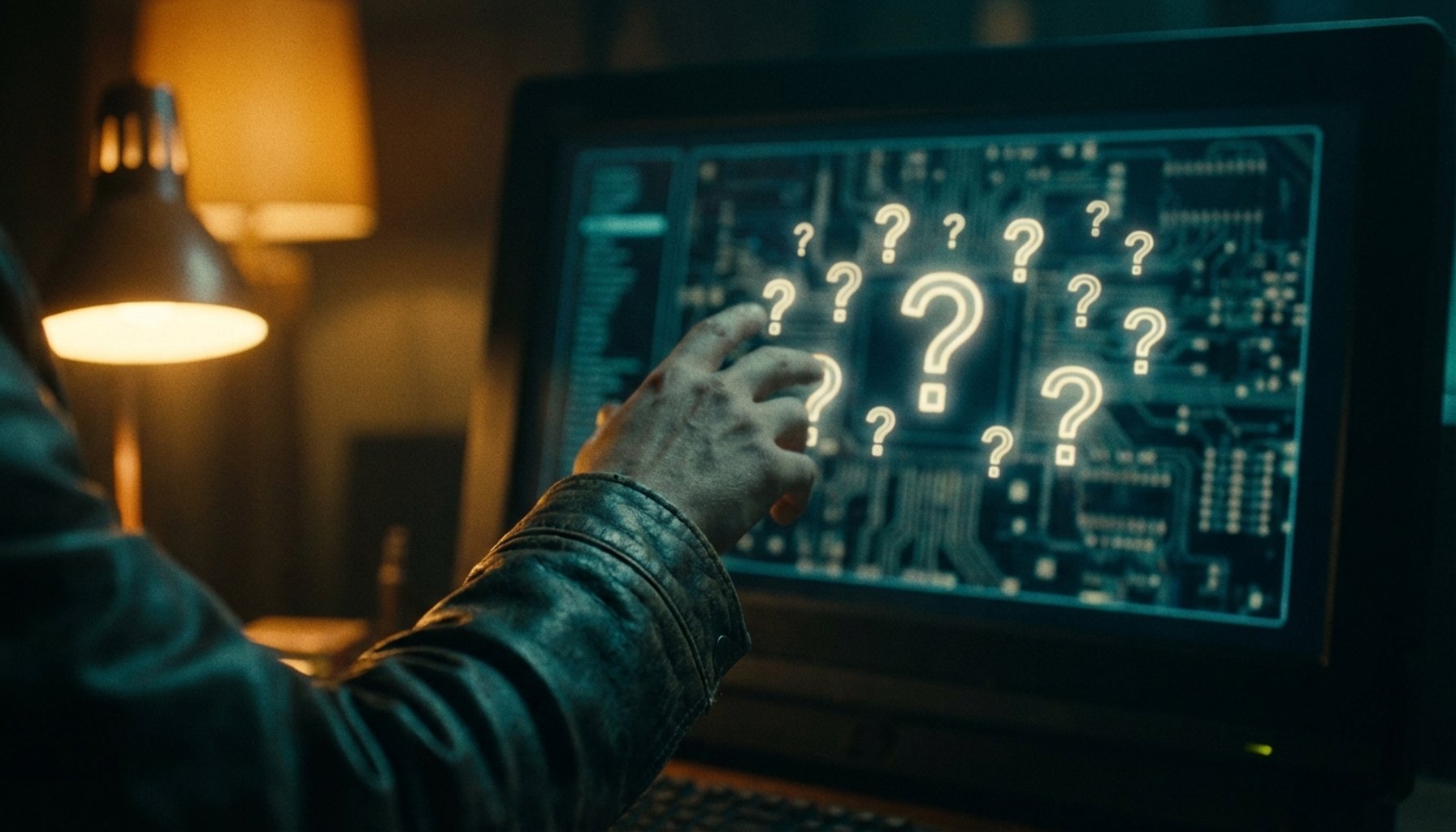 AI Marketing Automation: Proven Ways UAE SMEs Cut Cost in 2026 6 Multiple question marks floating above a sleek digital interface, representing frequently asked questions about AI marketing automation.