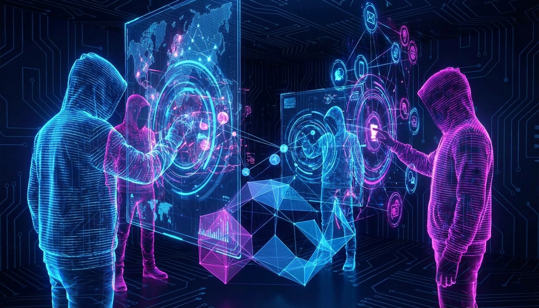 AI Voice Assistants vs Text Chatbots - What's Best For Your Business 8 A professional visual representing 24/7 global customer support and consistent service delivery, with a focus on seamless interaction.