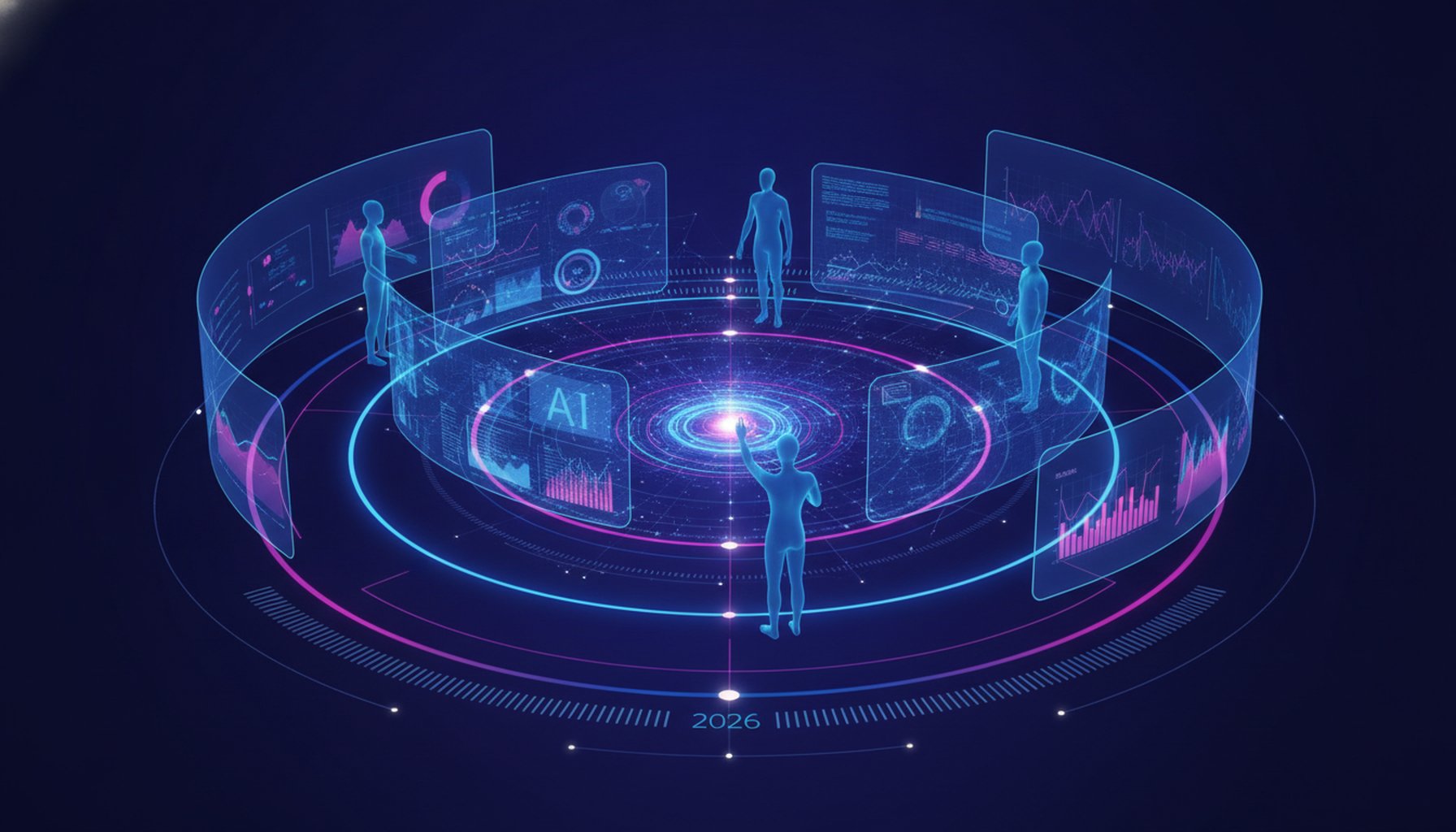 AI Marketing Automation for UAE companies: The Blueprint For Growth And Efficiency 5 Change management framework illustrating the four-step adoption journey for AI implementation
