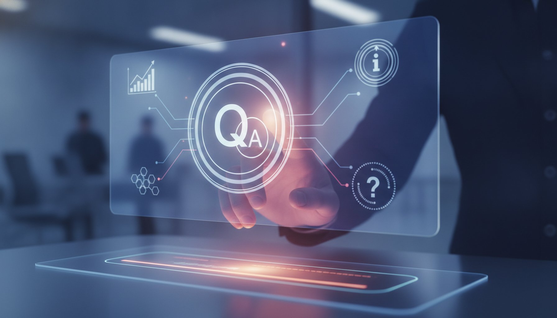 Agentic AI Dubai: 10 proven strategies to achieve 40% cost reduction in 2026 9 FAQ interface displaying common questions about AI implementation timelines and requirements