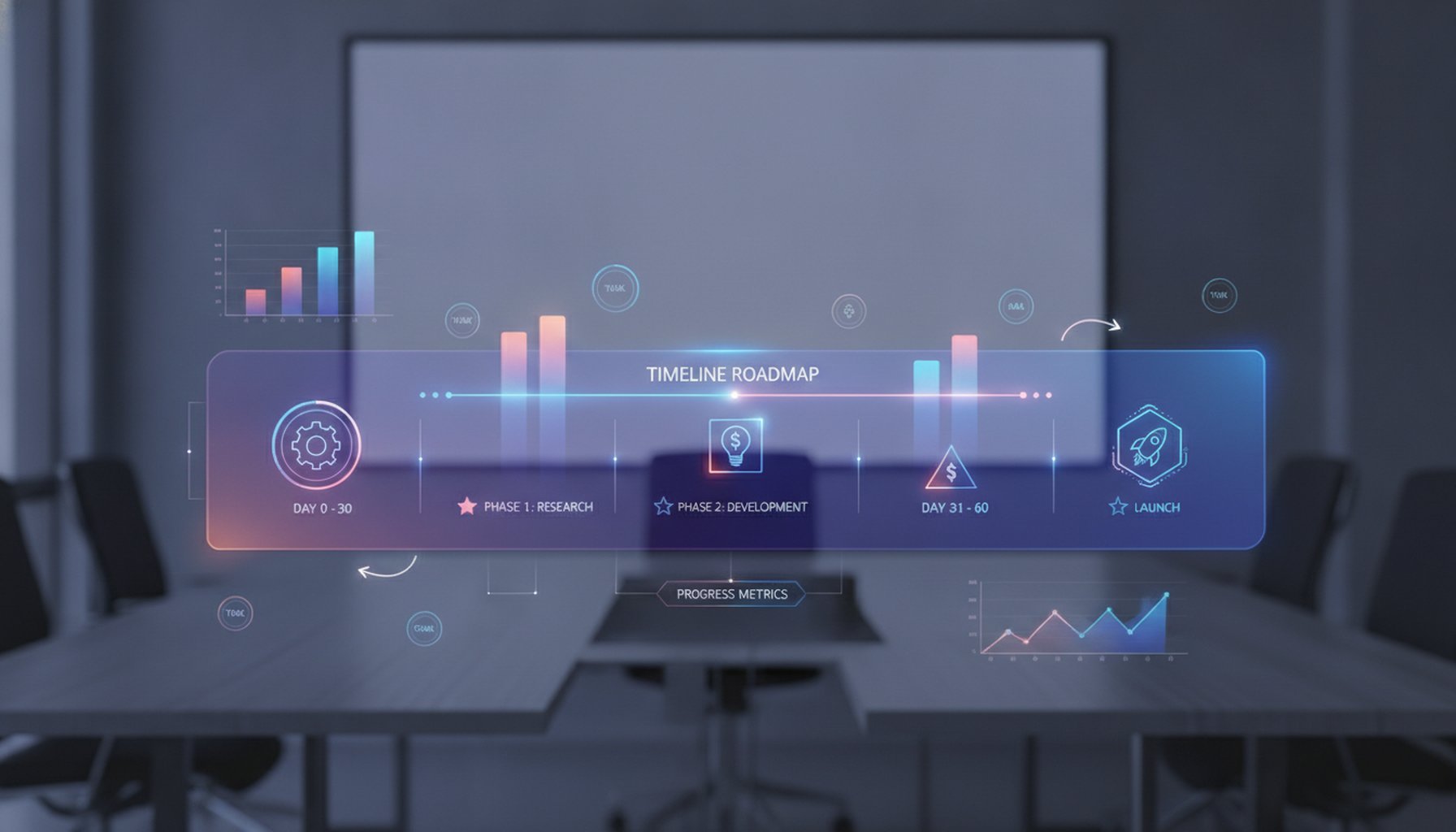 Your Customers Stopped Googling. They're Asking AI Now: The GEO Guide for Dubai Businesses 6 90-day implementation timeline with weekly milestones for GEO strategy deployment