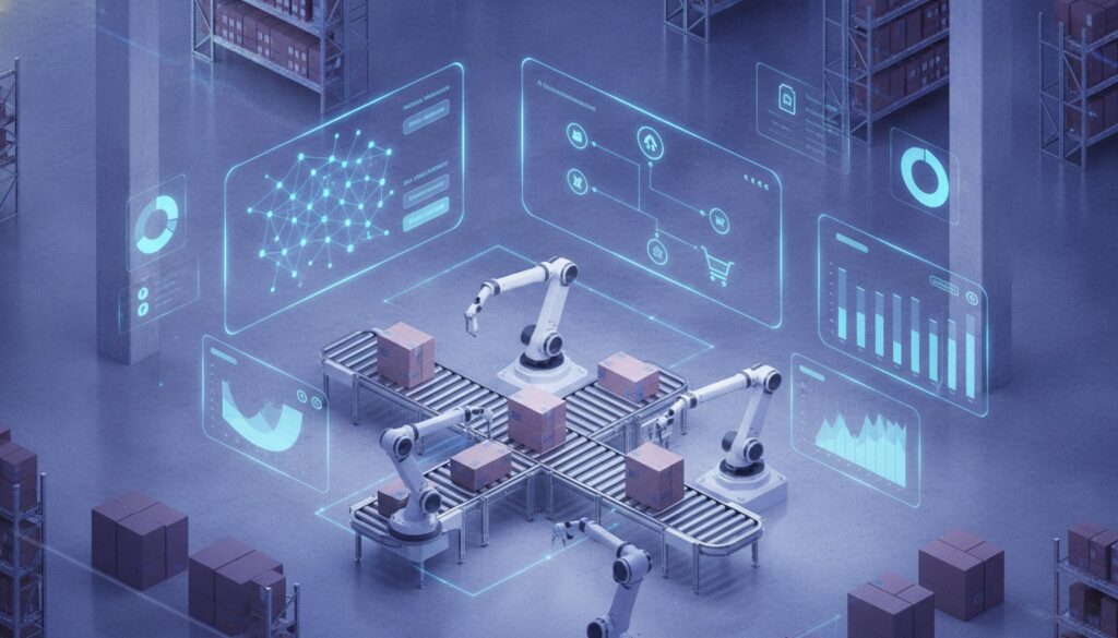 10 Proven AI Automation Strategies Every Retail & E-commerce Business Should Use 1 AI automation for e-commerce strategies dashboard showing retail analytics and automated workflows