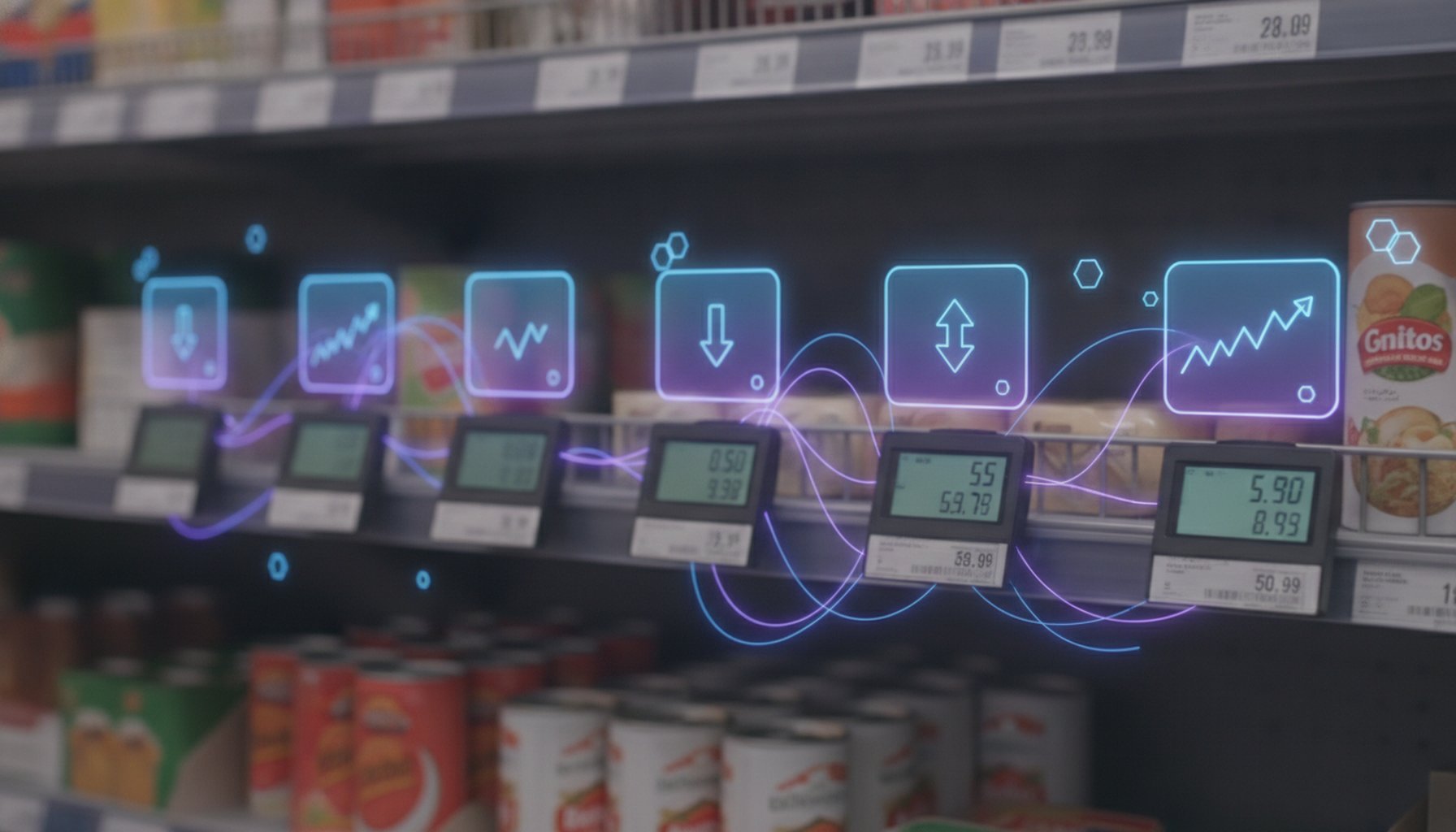10 Proven AI Automation Strategies Every Retail & E-commerce Business Should Use 2 Dynamic pricing visualization showing automated price adjustments and optimization arrows