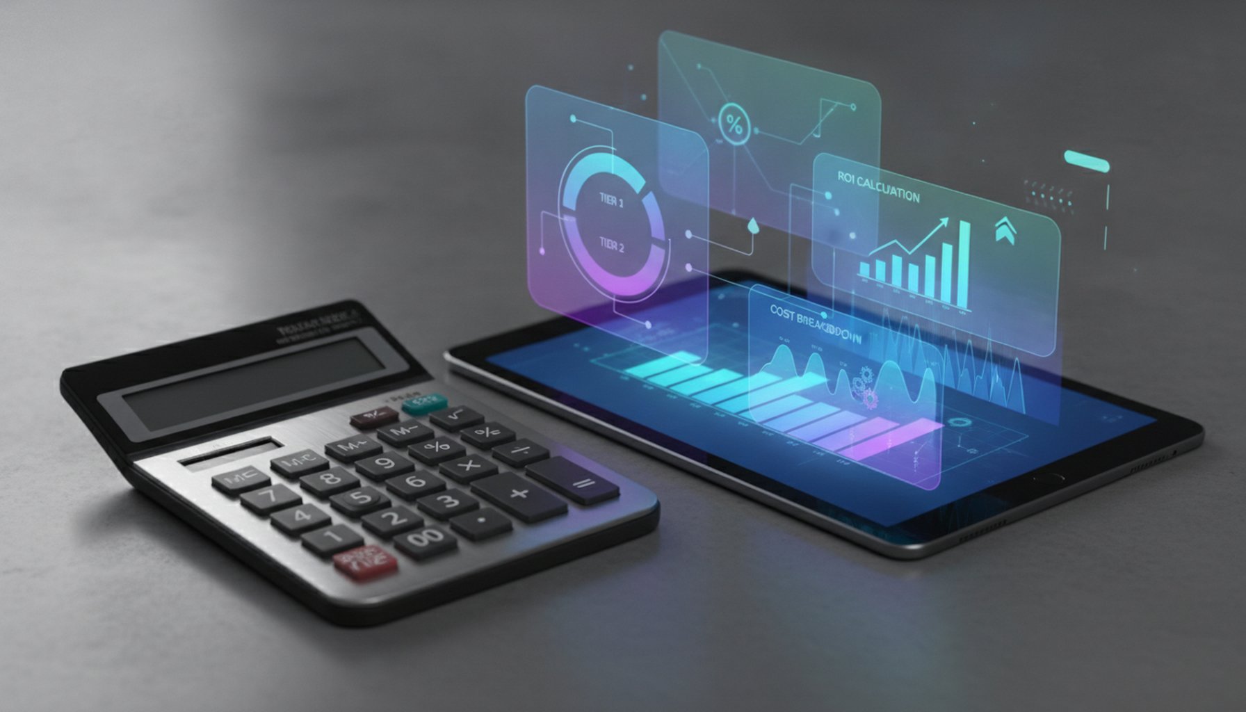 10 Proven AI Automation Strategies Every Retail & E-commerce Business Should Use 6 Cost analysis visualization displaying AI automation pricing tiers and return on investment metrics